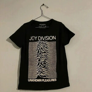 Zara Kids 5/6 yr Joy Division Unknown Pleasures cotton Band T-Shirt